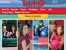 Tablet Screenshot of boondocks.com