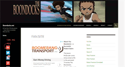 Desktop Screenshot of boondocks.net