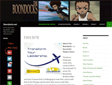 Tablet Screenshot of boondocks.net
